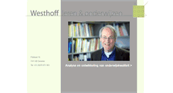 Desktop Screenshot of gerardwesthoff.nl